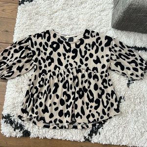 Oddy Leopard Top